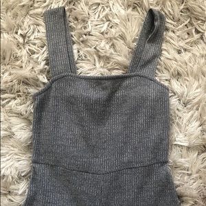 Grey cotton Jumpsuit